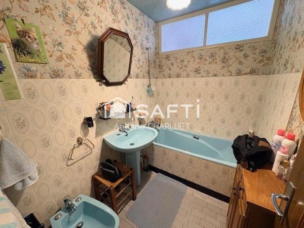 Maison 111,5 m² - centre ville - 4 chambres - terrain de 1197m²