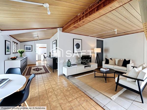 Maison F3 à Grand Bois Les Hauts avec jardin