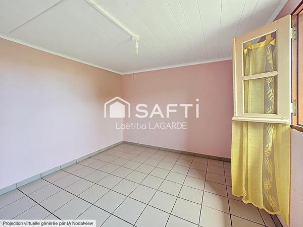 Maison F3 à Grand Bois Les Hauts avec jardin