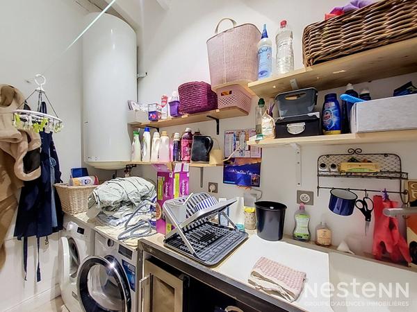 Location maison en pierre de 113 m² à Saint-Mézard avec 3 chambres, bureau et vaste pièce de vie
