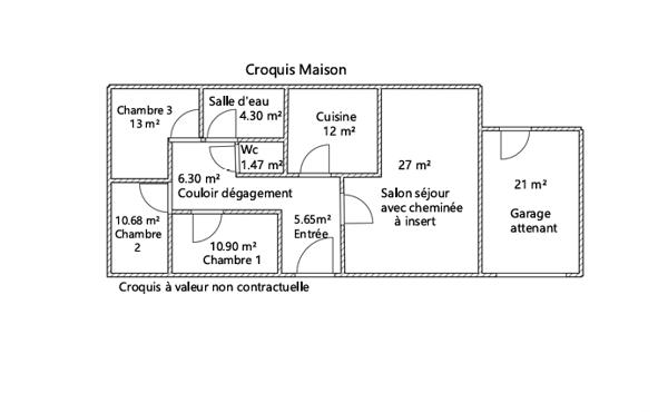 Maison à vendre 5 pièces 91 m² Arnières-sur-Iton