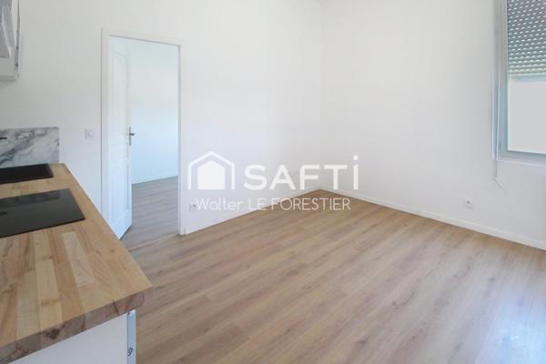 APPARTEMENT T2 RENOVE AVEC JARDIN ET PLACE DE PARKING