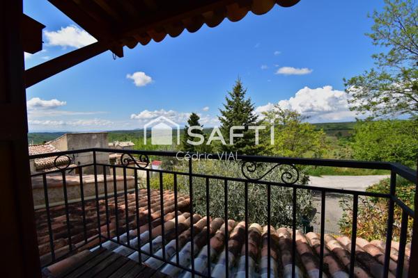 Charme provençal, logement annexe et vue sublime