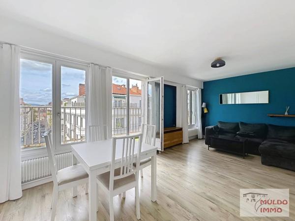 T3 meublé de 83 m² au Brotteaux avec balcon