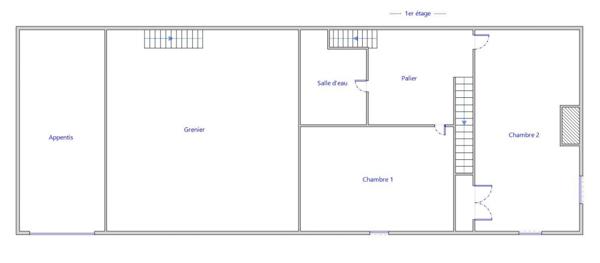 Maison Romagny Fontenay 3 pièce(s) 100 m2