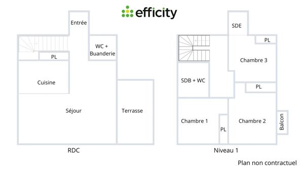 Appartement 4 pièces - 83 m²