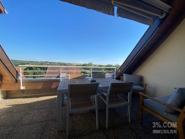 3%.COM Très beau duplex avec 3/4 chambres - terrasse-garage  Hochfelden (67270)