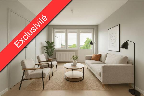 Vente appartement 2 pièces de 43.9m²