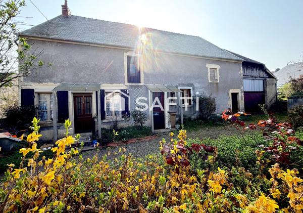 Maison d'habitation 3 pièces avec garage et grange