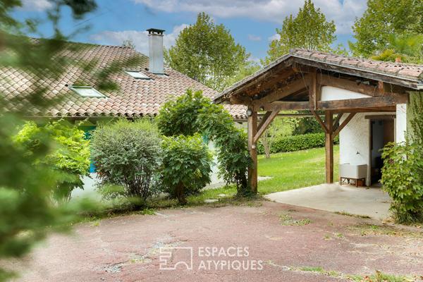 Demeure de caractère, parc végétalisé et art de vivre privilégié