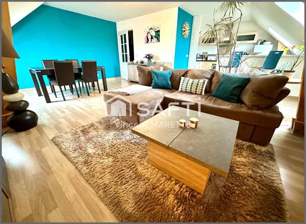 Appartement 70m2 lumineux et moderne au calme