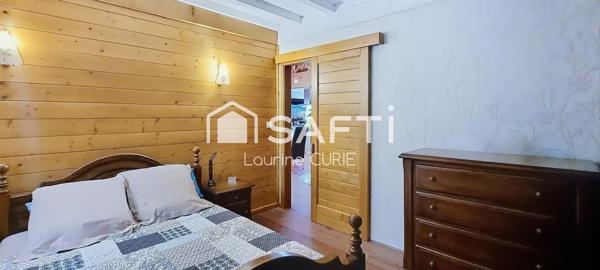 Maison 136m² avec dépendance de 50m², construction bois