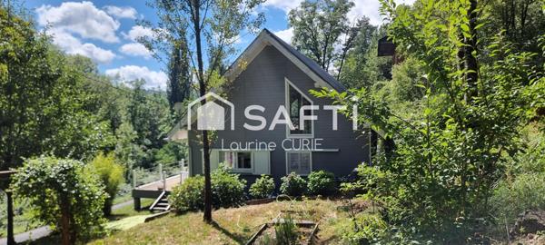 Maison 136m² avec dépendance de 50m², construction bois