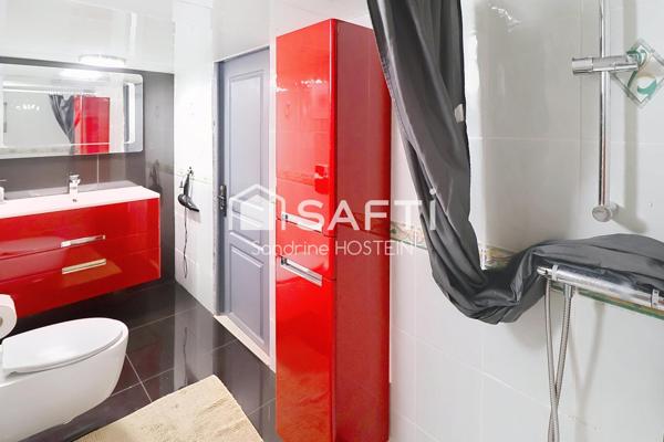 Maison rénovée de 110m2 hab avec 3 chambres, terrasse, jardin et garage