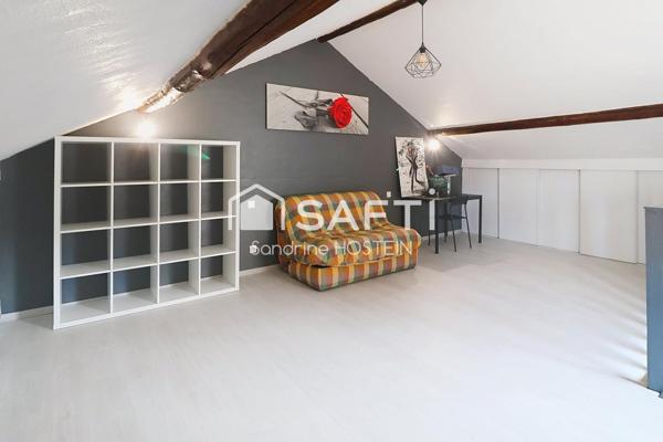 Maison rénovée de 110m2 hab avec 3 chambres, terrasse, jardin et garage