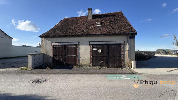 Double garage en pierres