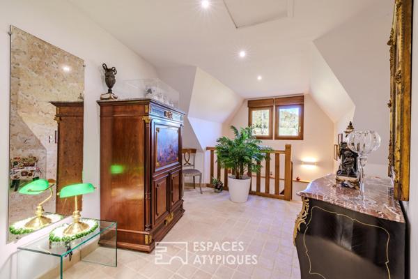 Maison normande contemporaine avec maison d’amis dans la vallée de l’Eure