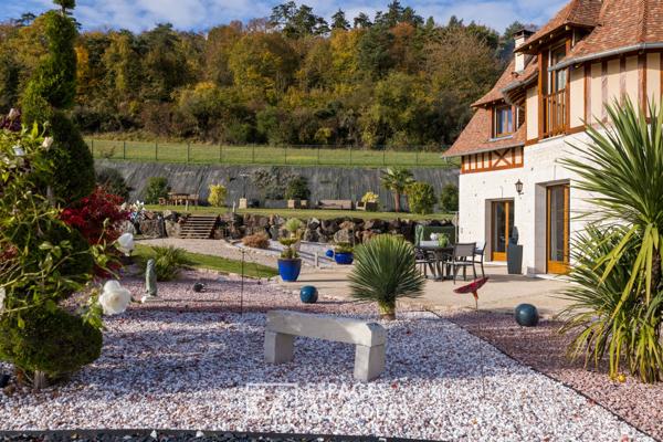 Maison normande contemporaine avec maison d’amis dans la vallée de l’Eure