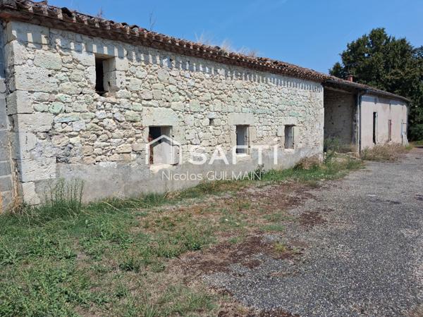 Maison à rénover de 159m² sur 1 hectare de terrain