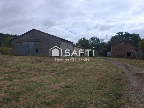 Maison à rénover de 159m² sur 1 hectare de terrain