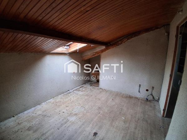 Maison à rénover de 159m² sur 1 hectare de terrain