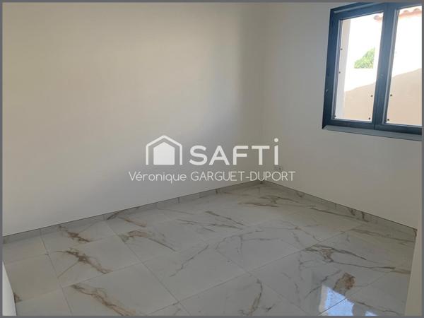 Villa neuve avec suite parentale et piscine