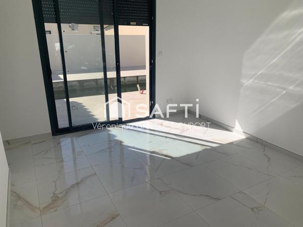 Villa neuve avec suite parentale et piscine