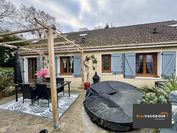 Coulommiers (77120) Maison T6 de 105 m², Terrain 625m² DPE : C avec piscine chauffée