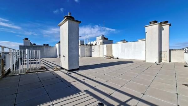 Terrasse + cave + appartement