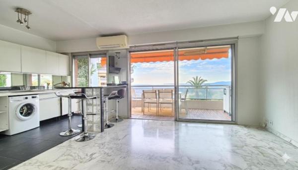 Les Belles Terres - Un studio de 36 m² avec une grande terrasse et une vue panoramique sur la mer !