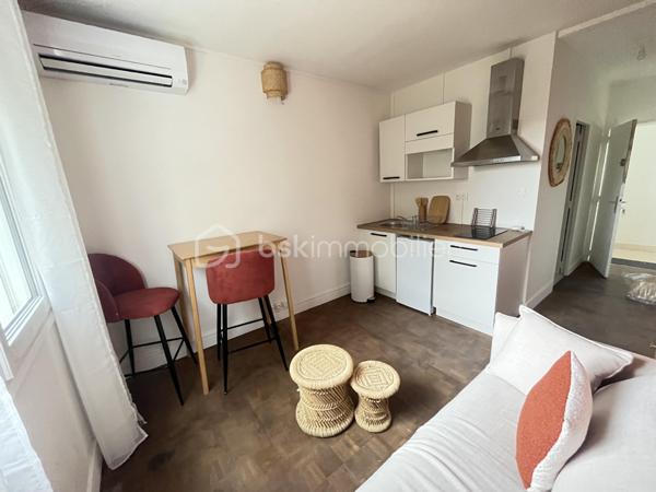 Appartement de 21,30 m²