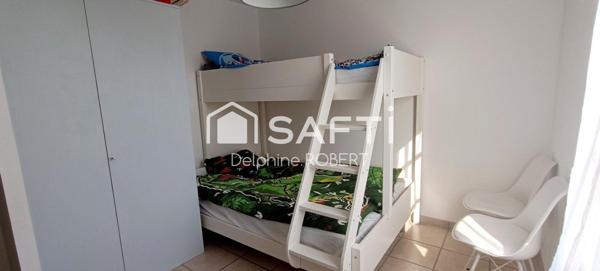 Maison plain-pied, 3 chambres, véranda, piscine