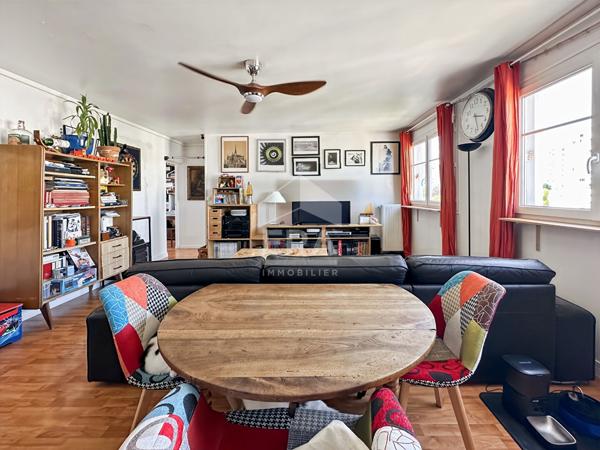 Appartement Montreuil ? Dernier étage lumineux 3/4 pièces avec vue dégagée