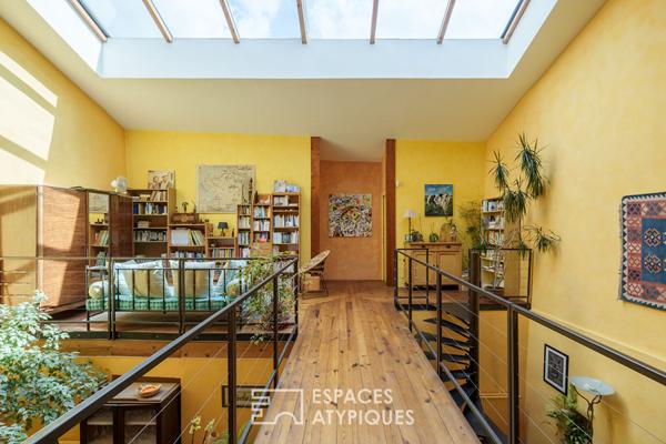 Maison de village et sa verrière