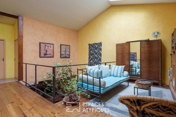 Maison de village et sa verrière