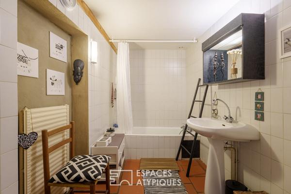 Maison de village et sa verrière