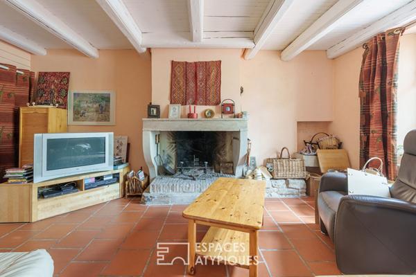 Maison de village et sa verrière