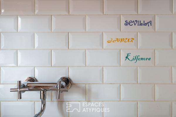 Maison de village et sa verrière