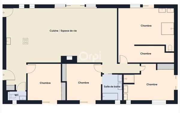 Maison à vendre    5 pièces •  Montauroux