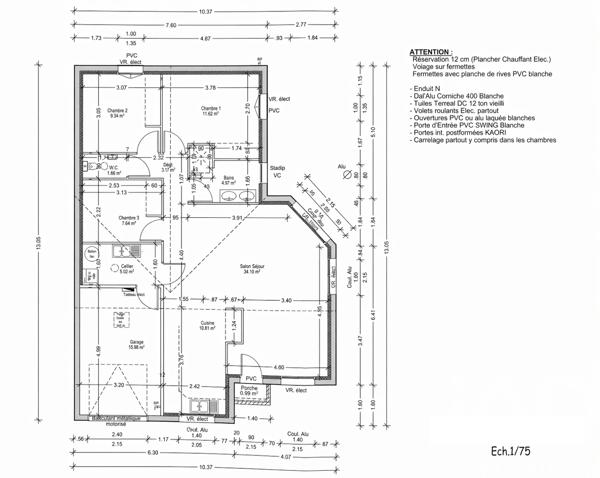 Maison à vendre 3 pièces 89 m² La Jarrie