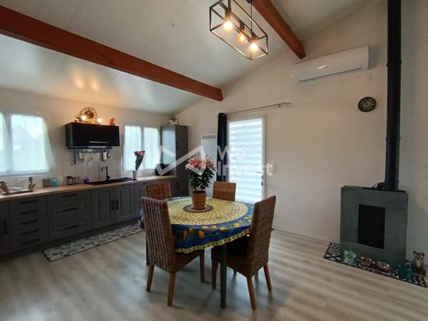 Maison de plain-pied à vendre à Brossac – Sud Charente  À deux pas du lac – Exposition plein sud