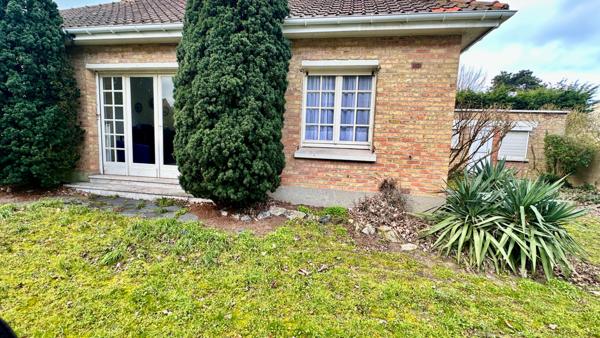 Plain-pied indépendant avec garage à Bray -dunes plage