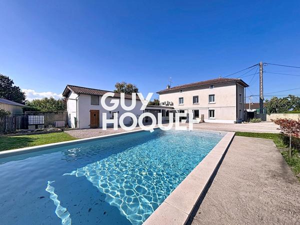 Maison 5CHBS + Piscine et Garage - 01290 CORMORANCHE SUR SAONE