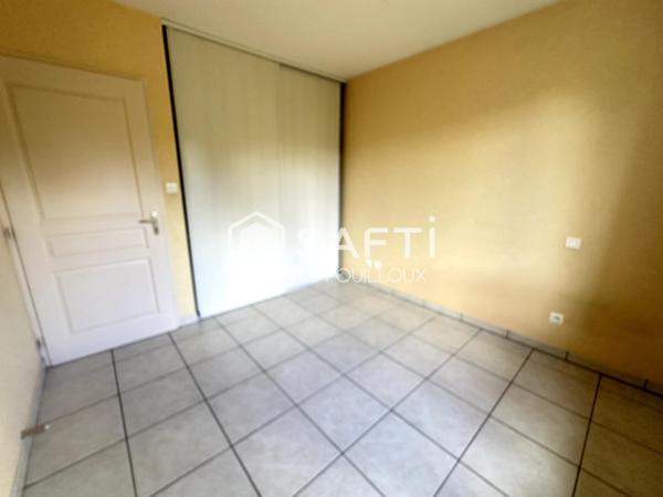 Maison plain pied 3 chambres, 1 bureau, jardin, garage