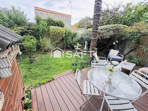 Jolie échoppe de 75 m2 avec jardin