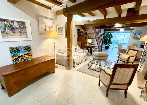 Brissac-Quincé - Maison ancienne entièrement rénovée avec jardin et aux pieds des commerces et commodités - à seulement 15 minutes du Sud d'Angers