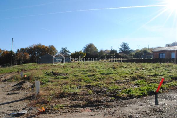 Terrain de 1 051 m²