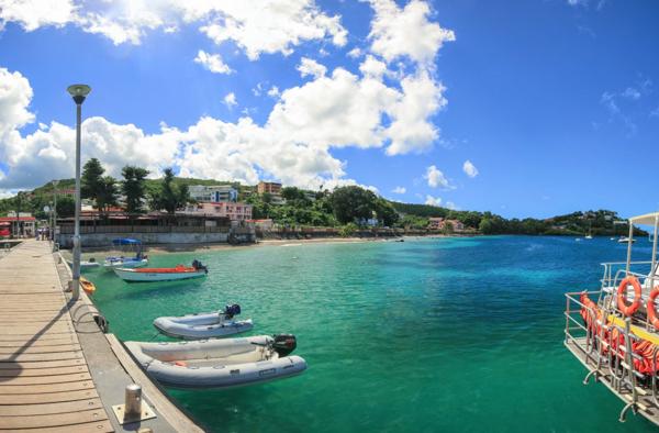 Vue mer imprenable et plage à pied – Appartement T3 de standing de 70 m² (85,89m2) à l’Anse Mitan - LES TROIS ILETS (972)