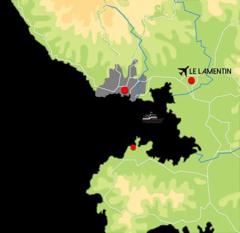 Vue mer imprenable et plage à pied – Appartement T3 de standing de 70 m² (85,89m2) à l’Anse Mitan - LES TROIS ILETS (972)
