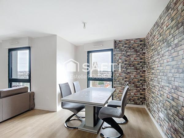 T4 de 91m² avec balcons à 15 mn du RER A